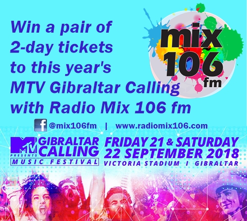 Mix 106 MTV Gibralar competition